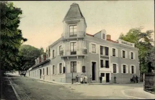 Ak Mulhouse Mülhausen Elsass Haut Rhin, Restaurant Zum Eiskeller, Rebberg