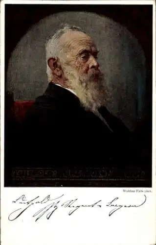 Künstler Ak Firle, Walther, Prinzregent Luitpold von Bayern, Portrait, Regentschafts-Jubiläum