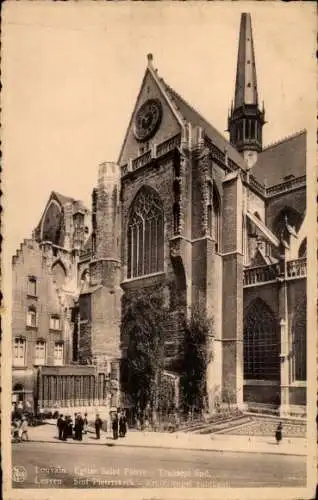 Ak Louvain Leuven Flämisch-Brabant, Kirche Saint-Pierre