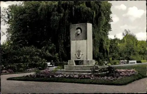 Ak Hamburg Wandsbek Rahlstedt, Liliencron-Denkmal