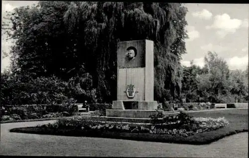 Ak Hamburg Wandsbek Rahlstedt, Liliencron-Denkmal