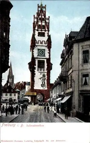 Ak Freiburg im Breisgau, Schwabentor