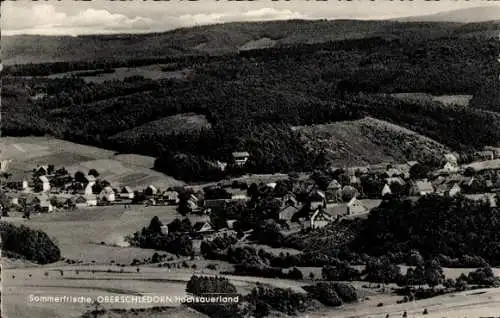 Ak Oberschledorn Medebach im Sauerland, Panorama