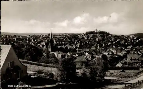 Ak Warstein im Sauerland, Gesamtansicht