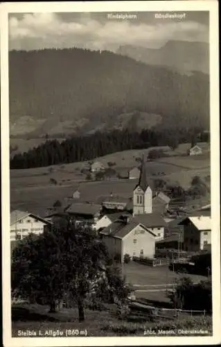 Ak Steibis Oberstaufen im Allgäu, mit Rindalphorn, Gündiskopf