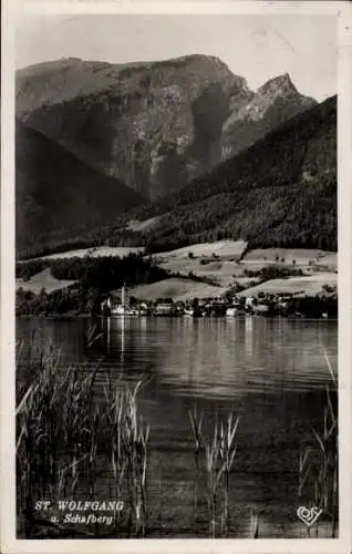 Ak St. Wolfgang am Wolfgangsee Oberösterreich, Schafberg