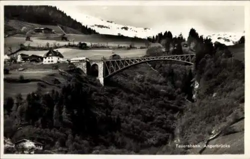 Ak Salzburg, Tauernbahn, Angerbrücke