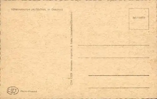 Ak Lautenthal Langelsheim im Oberharz, Teilansicht