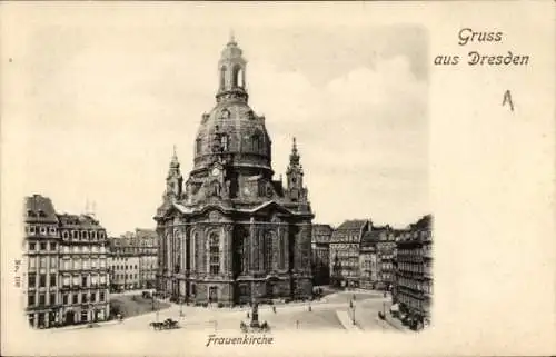 Ak Dresden Altstadt, Frauenkirche