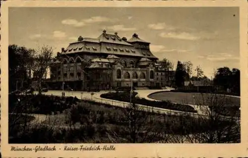 Ak München-Gladbach Mönchengladbach am Niederrhein, Kaiser-Friedrich-Halle