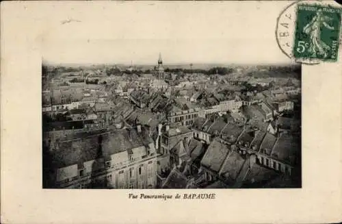 Passepartout Ak Bapaume Pas de Calais, Panorama