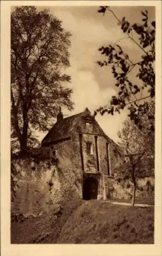 Ak Montreuil sur Mer Pas de Calais, Porte de la Citadelle