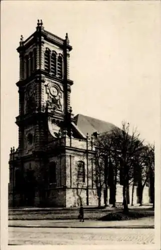 Ak Carvin Pas de Calais, Eglise St. Martin