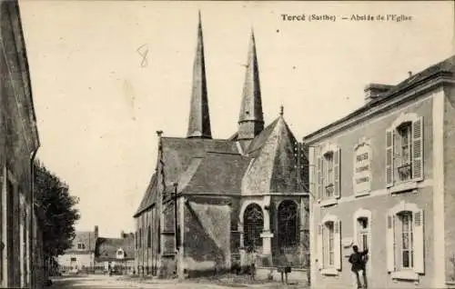 Ak Torce Sarthe, Abside de l'Eglise