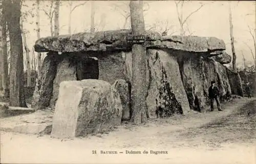 Ak Saumur Maine et Loire, Dolmen de Bagneux