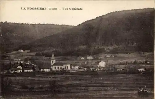 Ak La Houssière Vosges, vue generale