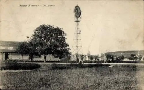 Ak Passy Yonne, Le Lavoir