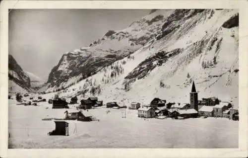 Ak Val d'Isère Savoie, Gesamtansicht, Skigebiete