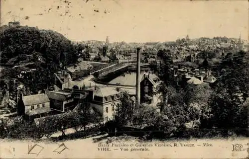Ak Vire-Calvados, Gesamtansicht