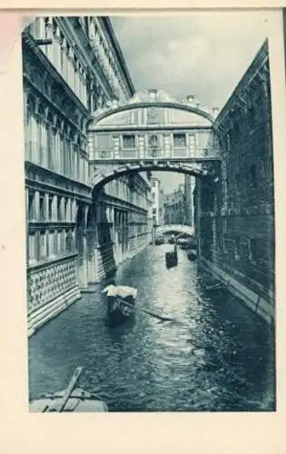 Kleines Album mit 12 AK Venezia palazzo ducale. Venedig