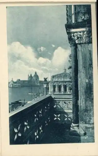 Kleines Album mit 12 AK Venezia palazzo ducale. Venedig