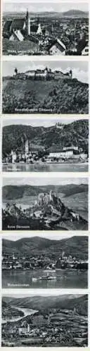 Mini Album mit 12 Ak Wachau, Dürnstein an der Donau Wachau Niederösterreich, P. Ledermann, Wien 