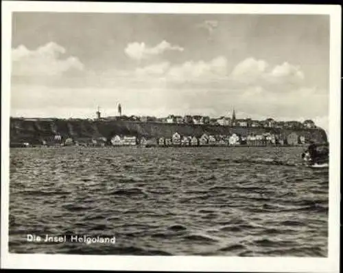 Set von 12 Ak Kleinphotos Nordseeinsel Helgoland