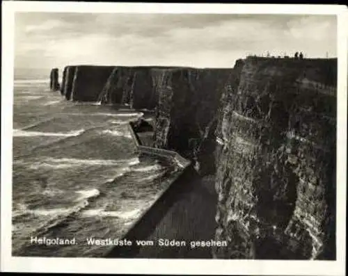 Set von 12 Ak Kleinphotos Nordseeinsel Helgoland