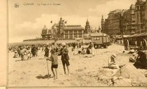 Ak Oostende Ostende Westflandern