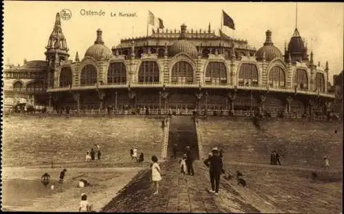 Set von 10 AK keines Album Ostende Westflandern