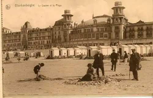 kleines Album 10 Ak Blankenberghe Blankenberge Westflandern