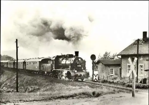 Set von 6 AK + 3 Umschlagfotos im Umschlag Dampflokomotiven Baureihe 38.2.3