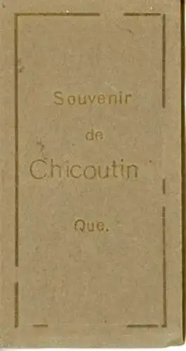 Set von 12 Ak Chicoutin  Québec Kanada