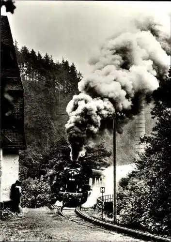 Set von 6 AK + 3 Umschlagfotos Dampflokomotiven im Einsatz. Baureihe 86