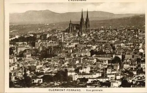 kleines Album 20 Ak Clermont Ferrand Puy de Dôme