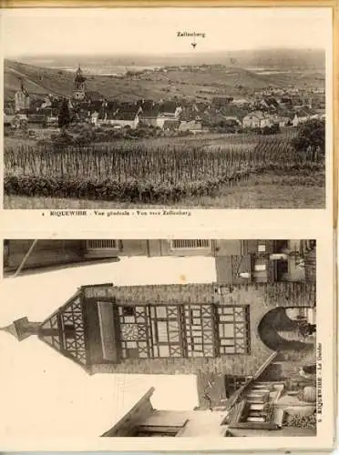 Set von 12 Ak im Umschlag Riquewihr Reichenweier Elsass Haut Rhin