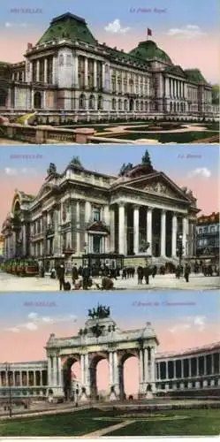 Set von 6 Ak Bruxelles Brüssel