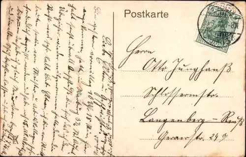 Ak Essen im Ruhrgebiet, Hauptbahnhof, Straßenseite