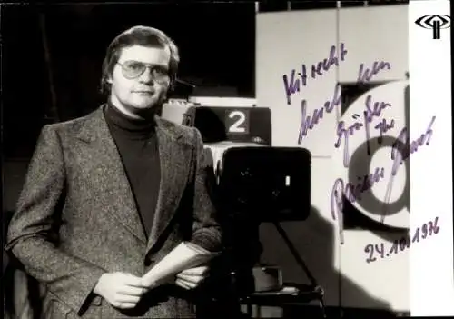 Ak Schauspieler Rainer Hirsch, Portrait, Autogramm