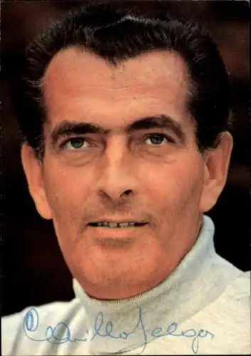 Ak Schauspieler und Sänger Camillo Felgen, Portrait, Autogramm