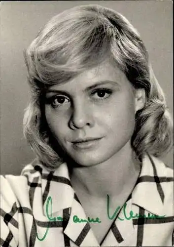 Ak Schauspielerin Marianne Klein, Portrait, Autogramm