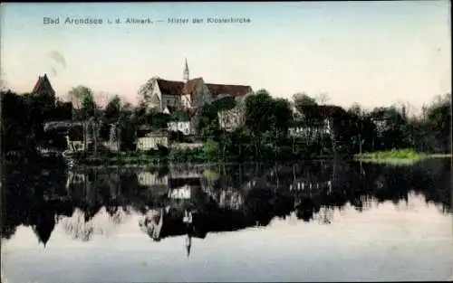 Ak Arendsee in der Altmark, Hinter der Klosterkirche