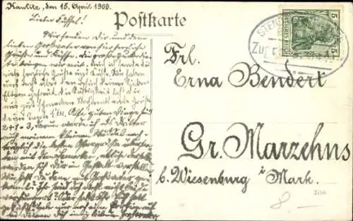 Ak Arendsee in der Altmark, Hinter der Klosterkirche