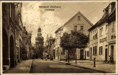 Ak Hettstedt im Südharz, Freimarkt