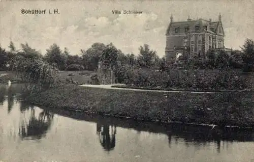 Ak Schüttorf in der Grafschaft Bentheim, Villa Schlikker