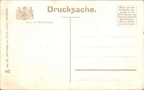 Ak Schlotheim im Unstrut Hainich Kreis Thüringen, Gesamtansicht, Königsholz