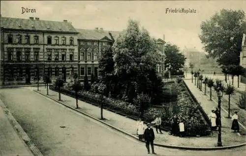 Ak Düren im Rheinland, Friedrichsplatz