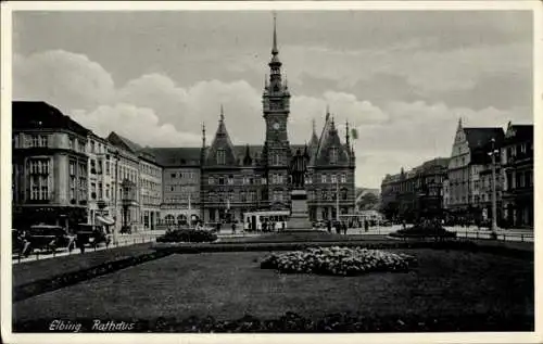 Ak Elbląg Elbing Westpreußen, Rathaus