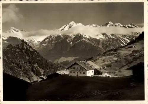 Ak Kaisers Tirol, Edelweißhaus, Biberkopf, Ellbognerspitze, Wilder Kasten