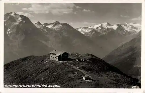 Ak Neustift im Stubaital in Tirol, Starkenburger Hütte